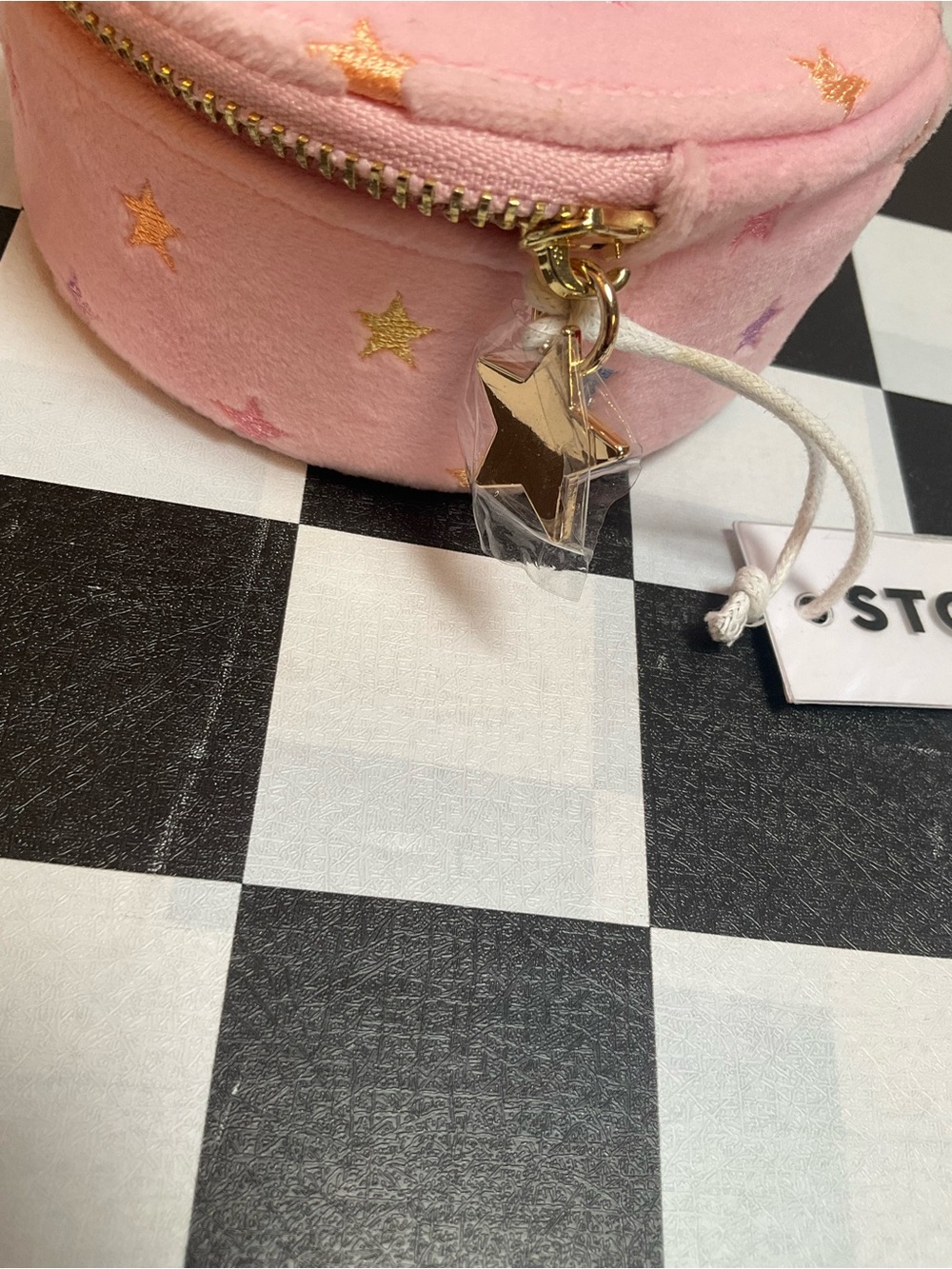 Stoney Clover Lane Pink Multi-Star Round Mini Case - Picture 5 of 6